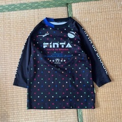 FINTA サッカー　フットサル　シャツ　練習着　七分袖　プラク...