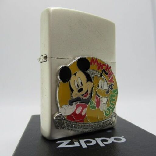 c32 《激レア 未使用》 zippo ジッポライター オイルライター ジッポー ミッキー プルート 非売品 限定品 ディズニー