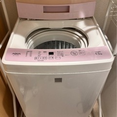 洗濯機(AQUA 4.5kg)