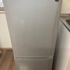 【差し上げます】三菱冷凍冷蔵庫　MR-P15C-S