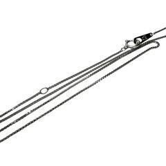 ベネチアンチェーン チェーンのみ ネックレス Pt850プラチナ 2.2g 40cm レディース【中古】【真子質店】【NN】【Mix】