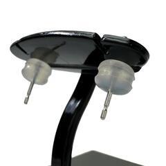 ダイヤモンド 0.10×2ct ピアス Pt900プラチナ 0.5g レディース【中古】【真子質店】【NN】【IMo】