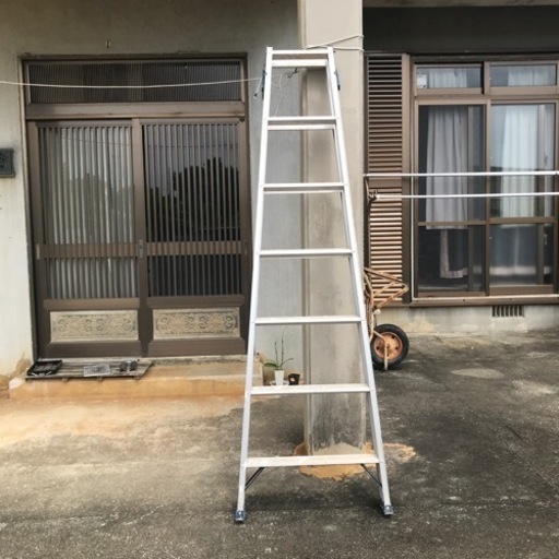 商談中はしご兼用脚立