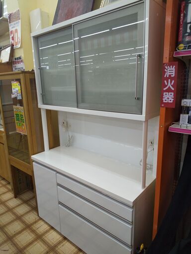 持帰り家具3割引 2面レンジボード N23-990 高く買取るゾウ八幡西店