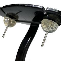 薄青石 ダイヤモンド 計0.05×2ct ピアス K18WGホワイトゴールド 18金 0.9g レディース【中古】【真子質店】【NN】【IIx】