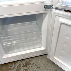 2ドア冷蔵庫 117L 2021年製 ヤマダセレクト YRZ-C12H1 ホワイト YAMADASELECT 札幌市 白石店