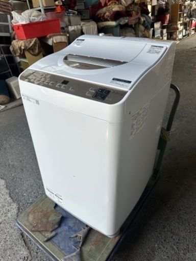 シャープ｜SHARP  縦型洗濯乾燥機 ゴールド系 ES-T6GBK-N [洗濯6.5kg /乾燥3.5kg /ヒーター乾燥(排気タイプ) /上開き]のレビュー 28 縦型洗濯乾燥機 ゴールド系 ES-T6GBK-N [洗濯6.5kg /乾燥3.5kg /ヒーター乾燥(排気タイプ) /上開き]