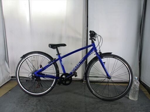 Ｄ471★13800円★整備済み 中古子供自転車 ブリヂストン　シュライン　ブルー　7段変速【24インチ 】