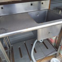 業務用1槽シンク 横幅90cm N22-273 高く買取るゾウ八幡西店