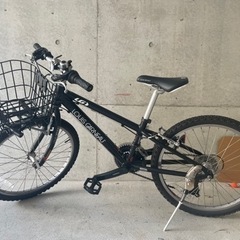 ルイガノ　子供用　自転車　22インチ　ブラック
