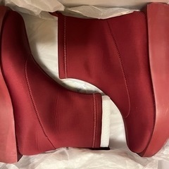 ユナイテッドヌード 赤 ブーツ 39