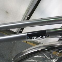 Ｄ463★限定特価　整備済み★マルイシ　フォーメーション　シティ　シルバー★ 中古自転車 【27インチ】