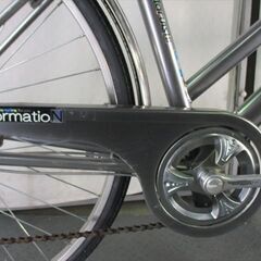 Ｄ463★限定特価　整備済み★マルイシ　フォーメーション　シティ　シルバー★ 中古自転車 【27インチ】