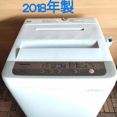 ⭕パナソニック 洗濯機 NA-F60B11 2018年 6kg 