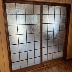 建具　引き違い戸