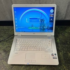 NEC ノートパソコン Lavie PC-LL750LG 初期化済