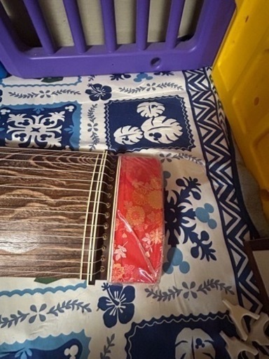 和楽器 琴 13弦 高級琴 箏 十三弦13弦 琴柱 すだれ彫り