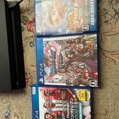 PS4➕ソフト3 本日取り引き希望
