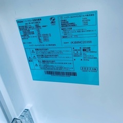 ♦️Haier ノンフロン冷凍冷蔵庫【2022年製 】JR-NF148CK