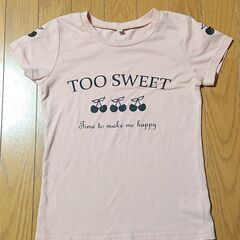 女の子 Tシャツ さくらんぼ 140