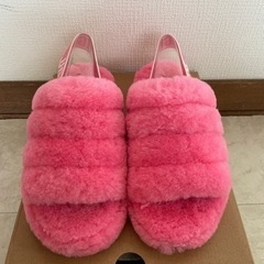 UGG アグ フラックイヤースライド ファーサンダル サンダル ...