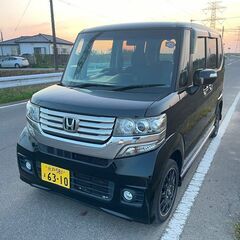 N-BOXカスタムGLパッケージ★４WD★ナビテレビ★パワ…