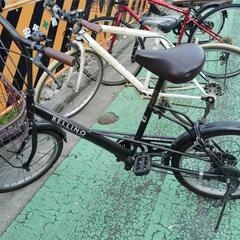 【6断変速】折り畳み自転車【クロスバイク】
