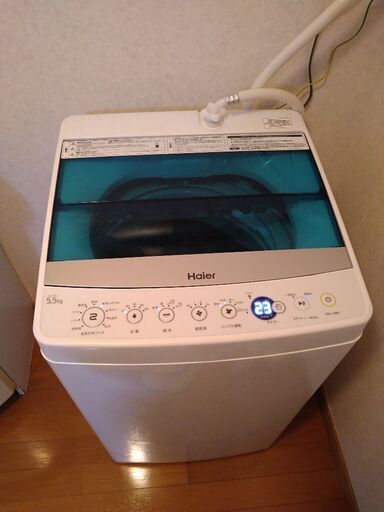 【取引中】Haier洗濯機5.5㎏　2017年製