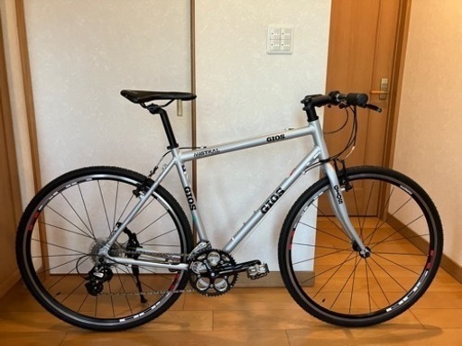 GIOS MISTRAL ジオス ミストラル 52サイズ シルバー クロスバイク