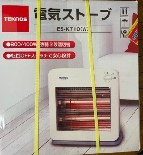 テクノス電気ストーブ