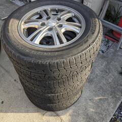 [取引中]15インチ アルミホイール 205/65R15 ...