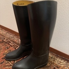 AIGLEブーツ　乗馬Made in France