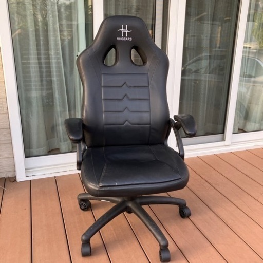 ベルタギア ゲーミングチェア VertaGear HHGears SM-115 Gaming Chair ブラック PUレザー素材　SM115_BK