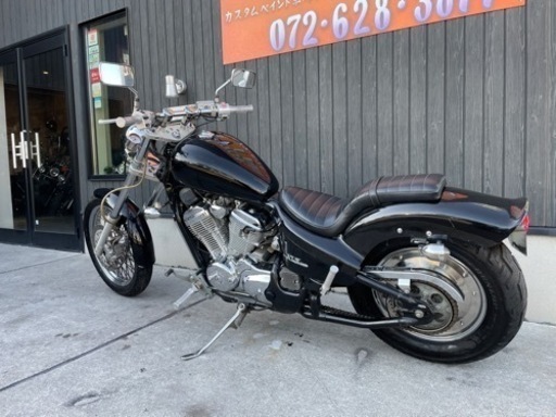 ☆288000円 スティード400 セル1 実働車 ホンダ ロング チョッパー
