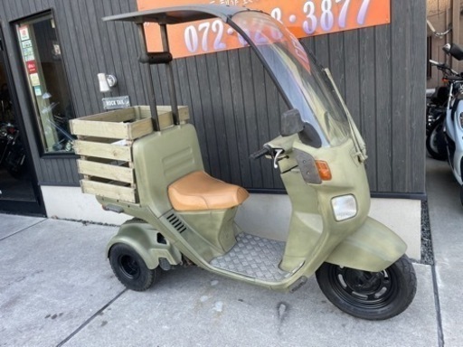 ★88000円！ジャイロキャノピー　TA02 後期　セル1 実働車　ホンダ　原付　ジャイロ　キャノピー　2スト ☆88000円！ジャイロキャノピー TA02 後期 セル1 実働車 ホンダ 原付