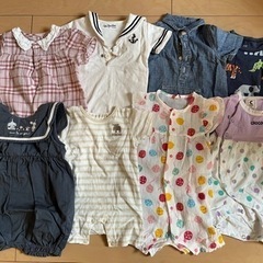 (売れました)これから活躍　夏用子供服！　サイズ70〜計8枚