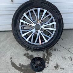 【新品未使用】新商品 ノースフェイス　ボニーマルチパック　シルバーグレー-【札幌】285/50R20　ダンロップ10部山　夏タイヤ1本　LX　スペアタイヤ　応急タイヤ