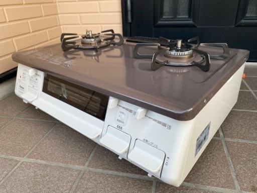 2019年製パロマ ガステーブル あじわざ 水無し片面焼き 59cm プロパンガス(LPG) 右強火 IC-S807BHA-R-LPG(0410c)