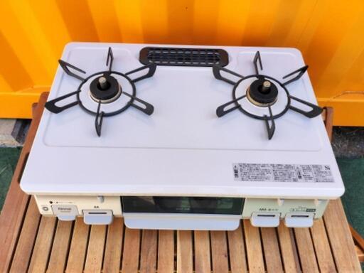 ■取引決定済■特価■2023年製■Rinnai ガステーブルコンロ 片面焼き水なしグリル [右強火] RTE597BER 都市ガス