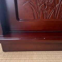 高級家具ブランド　モリシゲの飾り棚