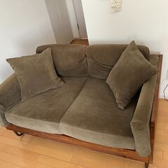アデペシュ ウォーム 2シート ソファ 美品
