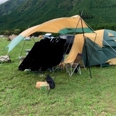 【値下げ】コールマンタフドームテント&タープ　キャンプセット　