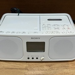 ☆CDラジカセ　ソニー