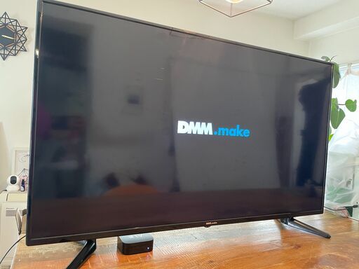 DMM.make 4K液晶ディスプレイ 50インチ DME-4K50D 50V型  HDMI 動作確認済み リモコン付き