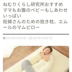 【お取引中】妊婦さんのための抱き枕　マムピロー　産婦人科医監修
