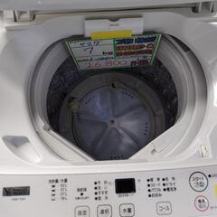 配送可【ヤマダ】7K洗濯機★2023年製　分解クリーニング済/6ヶ月保証付　管理番号11003