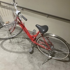 自転車 (赤)