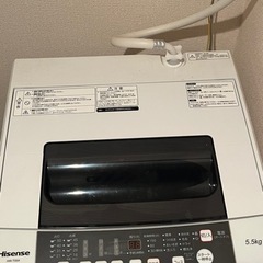 　【GW取引き可能】洗濯機　5.5kg Hisense  HW-...