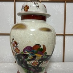  希少品　薩摩焼 壺 沈香壺 花瓶 金彩  芸術品 壺 花瓶 蓋...