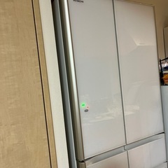 HITACHI 430L 6ドア冷蔵庫
